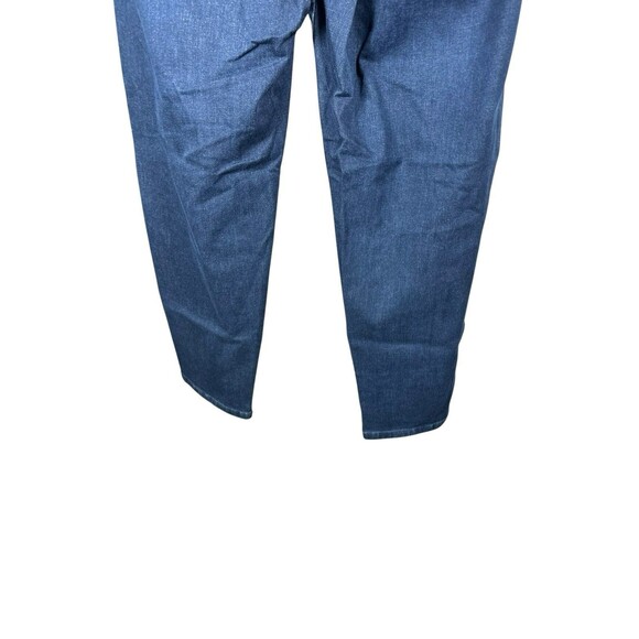 Eileen Fisher Women’s Lantern Pleated Denim Jeans | Blue Wide Leg Barrel Size 14 - Picture 9 of 10